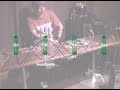 NRF  4 x glass vases with electro-acoustic sound