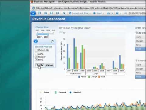 IBM Cognos 10 Analyse für jedermann See video