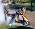 Scooter Burnout Scooter Burnout