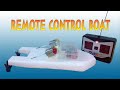 How To Make Boat Remote Control Two Motors