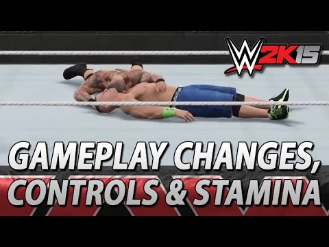 how to control wwe 2k15