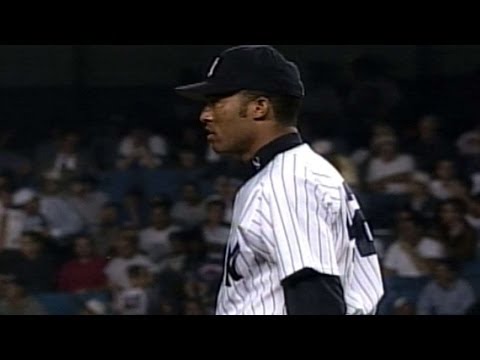 Video: 6/17/97: Mo picks up his first Subway Series save