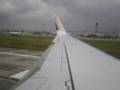 Air Berlin landing at DUS 23L