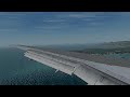 HD US Airways 757-200 Landing in St. Marteen (an FS9 movie)