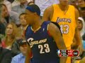 Lebron James on Lakers