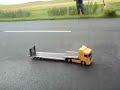 Scania R470 on-road demo in the wet