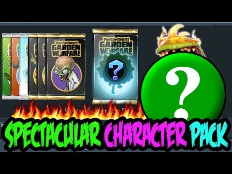Plants Vs. Zombies - Purchasing Spectacular Character Pack ($40,000) Garden Warfare