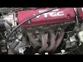 H22A Crx Startup