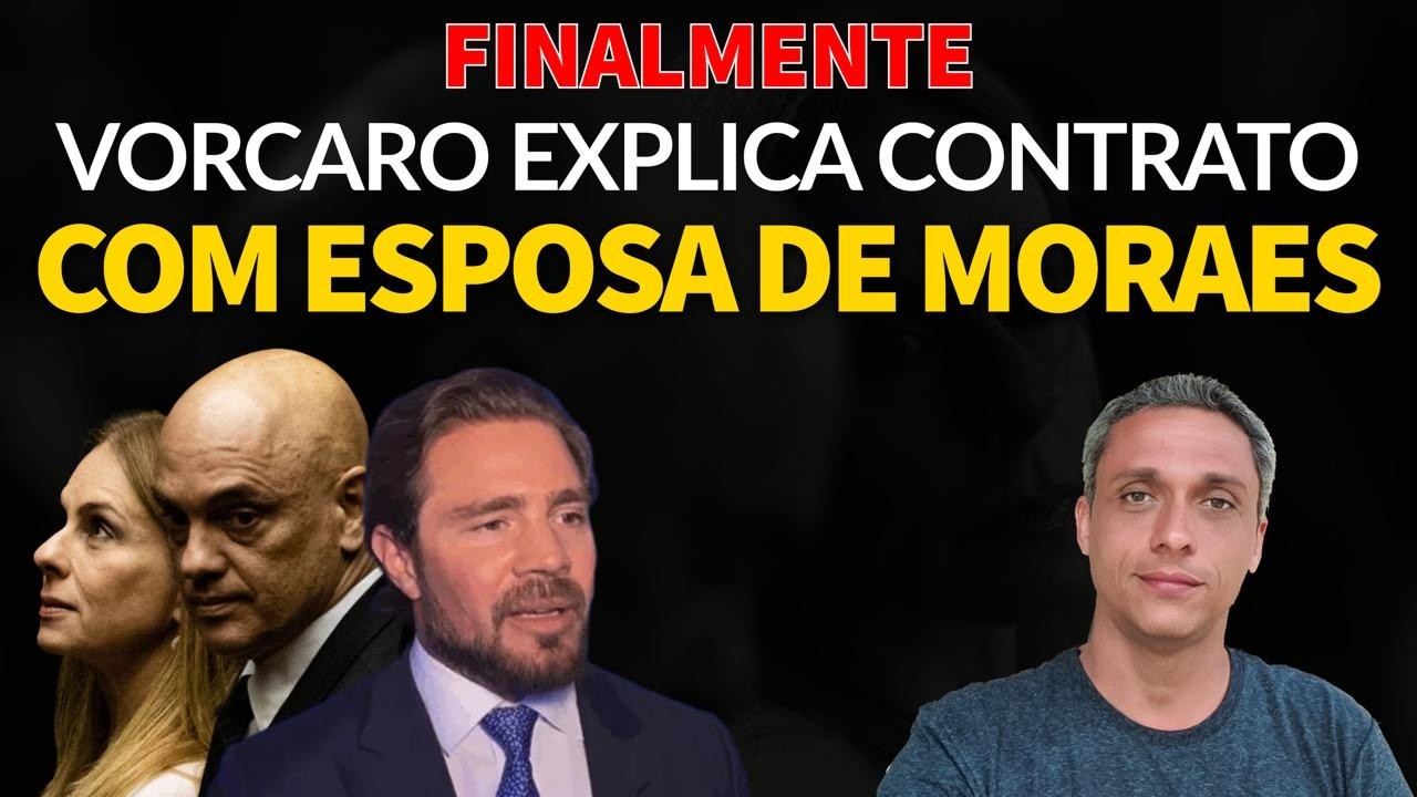 FINALMENTE - Vorcaro "explica" o contrato com esposa de Moraes. "APROXIMAÇÃO"