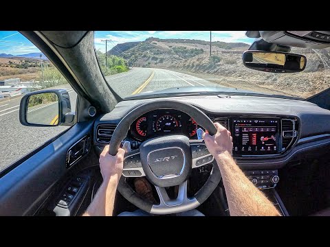 2025 Dodge Durango SRT Hellcat Silver Bullet - POV Test Drive (Binaural Audio)