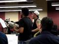 Rehearsing with Lil' Johnny' s Band