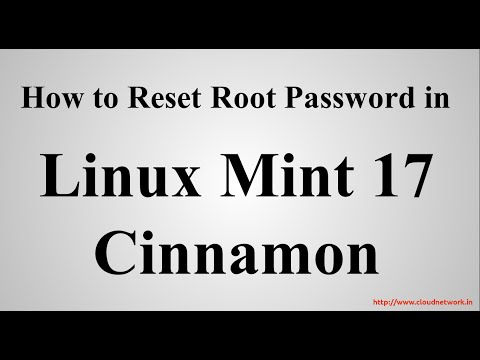 how to recover linux root password