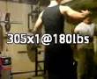 305lb bench press @ 15yrs old