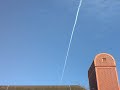 Chemtrail filmed in Petone