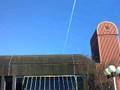 Chemtrail filmed in Petone