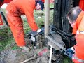 Monstersteken met Sonisch boren, Bouten Nederland BV Monstersteken met Sonisch boren, Bouten Nederland BV