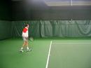 Jyrki plays tennis