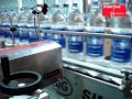 Macsa CO2 laser coder. Macsa laser K-1000 series coding in PET water bottles.