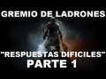 SKYRIM / GREMIO DE LADRONES / RESPUESTAS DIFICILES / PARTE 1