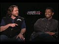 chuck the movieguy interviews russell crowe and denzel washington for the movie american gangster