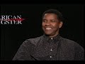 chuck the movieguy interviews russell crowe and denzel washington for the movie american gangster