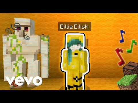 Billie Eilish - bad guy | Minecraft Music Video