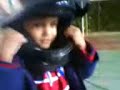 Nickolas dando cavalo de pau