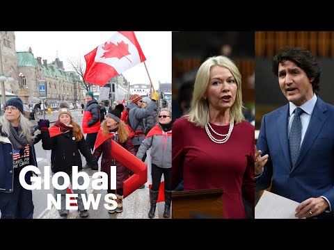 Trucker protests Bergen asks Trudeau whether 100 vaccinations needed to end restrictions