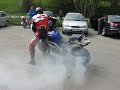 Suzuki SV 650 crash