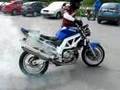 Suzuki SV 650 crash