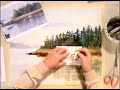 Magic Eraser Watercolor Trick