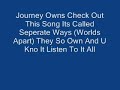 Journey The Band, Song Seperate Ways (Worlds Apart)