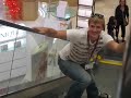Elf Escalator Scene Reenactment