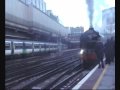 Steam. Tornado 60163 waits to leave Victoria. 21 Dec 2009