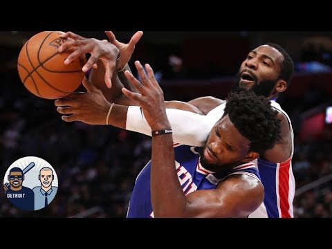 Video: Does Joel Embiid own 'real estate' in Andre Drummond's head? | Jalen & Jacoby nba