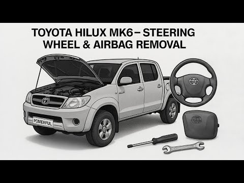 how to remove vs commodore steering wheel