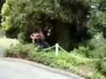 Insane Tricycle Wreck