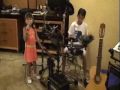 ph leone e bia leone tocando e cantando exagerado