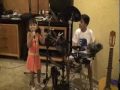 ph leone e bia leone tocando e cantando exagerado