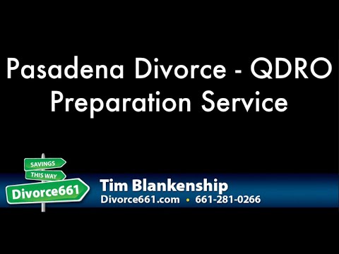 how to obtain a qdro in california