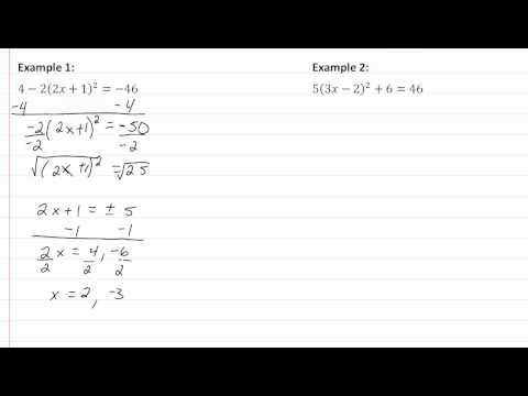 how to isolate for an exponent