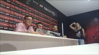 Confira na íntegra a apresentação do meia argentino Dátolo no Vitória