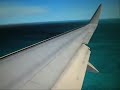 Delta Landing In Grand Cayman flight attendant talking Delta Landing In Grand Cayman flight attendant talking