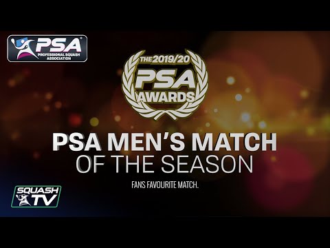 PSA Men's Match of the Season 2019/20 Nominees