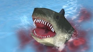 Minecraft | SHARK WEEK CHALLENGE - Hunting for Jaws (SHARKS, JAWS, MODS)