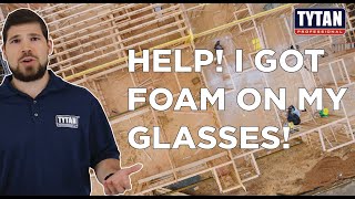 Help! I Got Foam on my Glasses! & How to Remove it