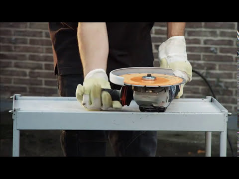 Wie funktioniert ein Winkelschleifer?