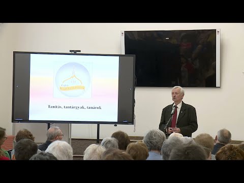 125 éves a Ceglédi Kossuth Lajos Gimnázium - Iskolatörténeti előadások- Tanítás, tantárgyak, tanárok