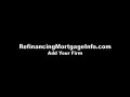 Refinancing Mortgage Info