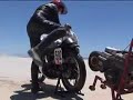 bill anderson rides his old norton 500cc single powered by a weslake grasstrack speedway engine at the scta's recent event; 5-6-7 at el mirage dry lake. cameo appearance by scott baxter. notice at the end of bill's run he's blown off-course and takes-out a cone! trickvideo.com